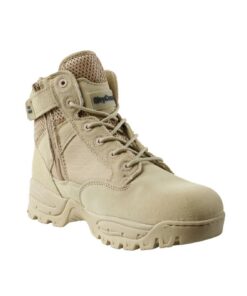 City Guard MEGATECH 6'' DESERT ONE ZIP - Protection Optimale pour les Militaires - Indispensable pour le Déplacement en