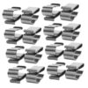 Clips Photovoltaïques GALPADA Antirouille Pour Panneaux Solaires Usage Extérieur Fixation Câbles Solaires Inox 6 Mm² 50
