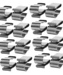 Clips Photovoltaïques GALPADA Antirouille Pour Panneaux Solaires Usage Extérieur Fixation Câbles Solaires Inox 6 Mm² 50