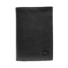 LOLUNA Grand Classique Portefeuille Homme en Cuir Protection RFID - Idée Cadeau Noël et Anniversaire - Noir