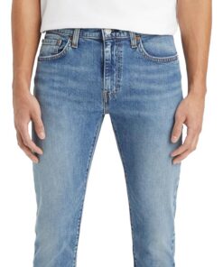 Levi's 510 Skinny Jeans Homme - Polyester, Washé, Adolescents - Weekend Wear - Large Size - Skinny Jeans Populaires