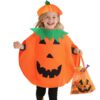 Costume de citrouille Halloween pour enfants + Costume de citrouille avec bonnet pour garçons et filles + Décoration Hal