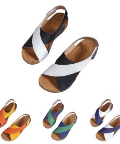 Sandalles orthopédiques femme à plateforme ultra confortables et antidérapantes