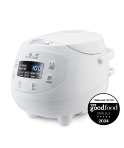 Riz Yum Asia Panda Mini cuiseur à riz Ninja Arctic White 3,5 tasses 220-240V chauffage intelligent 4 fonctions cuisson m