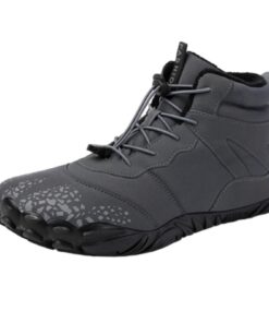 Argumub Chaussures pieds nus femme hiver imperméables chaudes automne et hiver