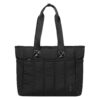 VASCHY Cabas Femme Léger Sac à Main Matelassé Femmes 15,6 Pouces Sacoche Ordinateur Grande Capacité Sac de Cours avec Fe