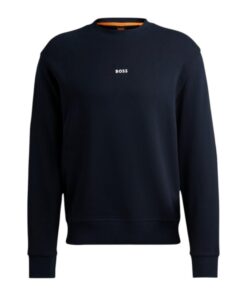 BOSS Sweatshirt En Coton Bio Taille 5XL Pour Homme Mode Éthique