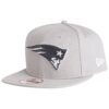 New Era 9Fifty Chapeau Snapback - New England Patriots Gris - Pour les Fans de Football Américain