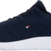 Tommy Hilfiger Chaussures Homme Détail Corporate Élastique Cotton Léger Design Casual Business Runner