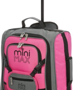 Valise à roulettes Aerolite MiniMAX pour Enfants avec Sac à Dos et Pochette