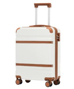 COOLIFE EasyJet Valise Cabine eco-friendly 55 x 40 x 20 cm TSA Lock 4 Roulettes Jumelées
