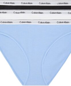 Calvin Klein Bikini Lot de 3 Femmes Été Plage Épargne Énergie Élastique