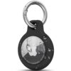 Wanme Airtag Porte Clé Étuis Protection Résistante à Scratch Usage Maison Noir