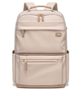 VNINE Sac a Dos Femme Perméable 15,6 Pouces pour Ordinateur Portable Collège Voyage TravailAffaire