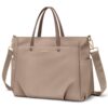 Sac Fourre-Tout Pour Ordinateur Portable 15.6 Pouces, Sac à Bandoulière Élégant pour Femme, Parfait pour le Travail et l