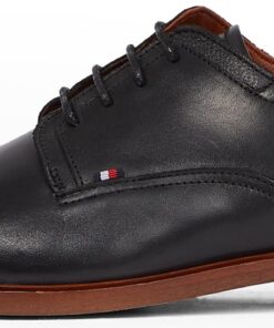 Tommy Hilfiger Chaussures Habillées Homme en Cuir Noir Fm0fm05472