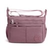 FANDARE Sac à Bandoulière Léger Rose pour Femmes - Imperméable Nylon - Idéal pour Voyage, École et Sports | Sac à Croix