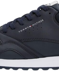 Tommy Hilfiger Baskets de Running Homme Confortable et Élégantes New Eva en Cuir - Tendance 2023