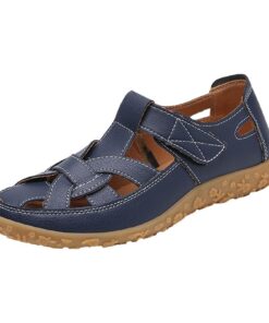 Sandales pieds larges femme antidérapantes séchage rapide chaussures orthopédiques