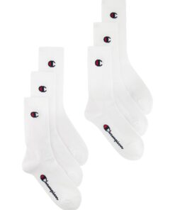 Champion Socks Basics Mixte Protège-Bas & Socquettes 6pk Élasticité Haute & Comfortable (lot de 6)