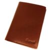 Charmoni Portefeuille Homme Grande Classique Cuir Vachette Porte Carte Crédit Monnaie Carte Grise permis pièce d'identit