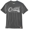 Carhartt T-shirt à manches courtes pour homme Coupe décontractée Heavyweight Graphic Mode de travail Outdoor Confortable