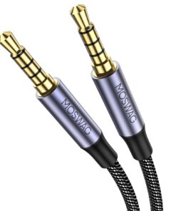 [COSMOWAG Câble Audio] + [1m] + [Usage Homme] + [Écoute Musique] + [Connexion Audio] + [Câble 4 broches] + [PC 1m 4 broc