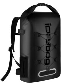 IDRYBAG Sac à Dos étanche pour Hommes et Femmes adapté à la Navigation et au Kayak avec Protection Totale et Élégant Des