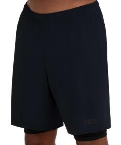 Shorts de sport homme TCA Ultra -Courte - Homme - Sportif -avec poche arrière zippée - Cuissard de compression intégré -