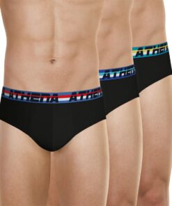 Slips homme Athena Full Stretch - Coton - Hyper Extensibles et Respirants - Coupe Ergonomique - Confort et Maintien - La