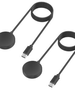 Chargeur Wanme compatible Samsung Galaxy Watch 6/6 Classic/5/5 Pro/4/4 Classic/3, cable de charge USB C sans fil 100 cm