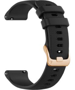 Bracelet en silicone souple 20mm, remplacement à dégagement rapide pour femmes et hommes