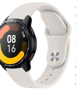 bracelet Xiaomi Mi Watch S1 et Mi Watch S3 femme homme 22 mm silicone tendance