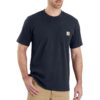 Titre SEO optimisé : T-shirt de travail Carhartt K87 Poche Homme - Survêtement Utilitaire Élégant & Comfortable | Taill