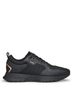 BOSS Hommes Jonah Runn Baskets Funky Mesh Logos Mode Sportatif