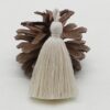 WANM Pur Coton Gland 8 Cm 20 Pièces Bricolage Artisanat Fournitures Decoratif Matériel Rideau Popularité Ölzung