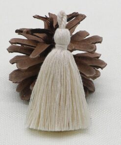 WANM Pur Coton Gland 8 Cm 20 Pièces Bricolage Artisanat Fournitures Decoratif Matériel Rideau Popularité Ölzung