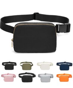 Sac Banane JENCVNL pour Femme et Homme | Sac Bandoulière Nylon | Sace de Voyage Réglable | Sports de Plein Air | Course