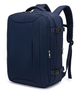 Hayayu Bagage Cabine 45x36x20 pour Voyage Easyjet |Sac À Dos Avion avec Pochette Antivol et Compartiment Séparé pour Ord