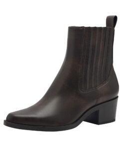 Tamaris Bottines Chelsea Femme Taille 39 Noir Été Confort Mode Verticale Élus