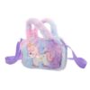 Sac Bandoulière ibasenice Licorne pour Fille Adorable Cadeau Anniversaire Sac Bandoulière ibasenice Licorne Peluche Ador