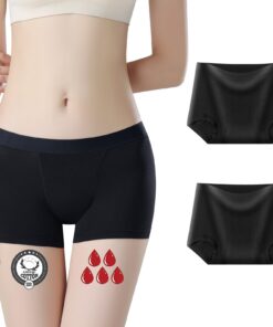 Culotte menstruelle femme coton lavable taille haute anti-fuite post accouchement flux très abondant - absorbant - confo