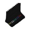 Chaussettes Dim Homme - Écologiques x5 Talons Renforcés | Coton Doux Maille Fine | Confort Daily