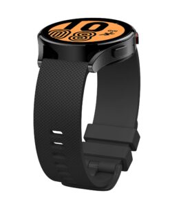 Bracelet en Silicone de Rechange 20mm pour Garmin Forerunner 245/Vivoactive 5/Forerunner 645/Venu/Venu SQ/Venu 2 Plus/Vi