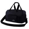 Valise Cabine CampTeck U7269 - Porte Bien, Style et Compacité pour Voyageurs Unisexes - Noir (40 x 20 x 25 cm - 20 L)