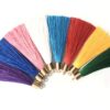 WANM Bijoux Petit Gland Soie Or Artisanat USA Feminin Adour Joaillerie