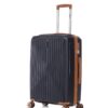 CELIMS Valise Moyenne en Polypropylène Modèle 2025 Bleu Minuit | Taille 65cm 20kg | Serrure TSA 8 Roulettes 360