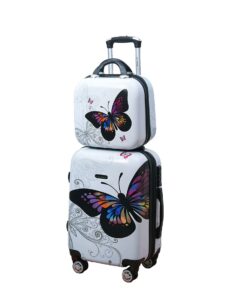 CELIMS Valise Cabine en Polycarbonates pour Voyageurs | Roulettes Doubles pour Valise | Cadenas TSA Inclus | Valise Cabi