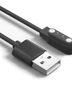 Chargeur magnétique YAMAY SW022, compatibilité montre intelligente, charge rapide 2 broches 4 mm