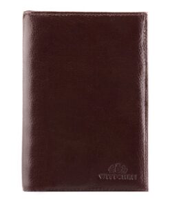 Portefeuille WITTCHEN Marron Cuir de Grain Verticale 10.5x15cm Collection Italie 21-1-033-4